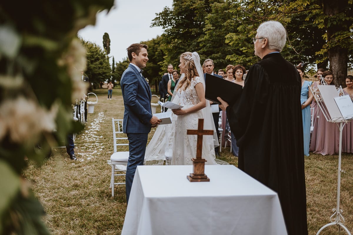 Destination wedding al Relais Sant'Uffizio. Cerimonia.