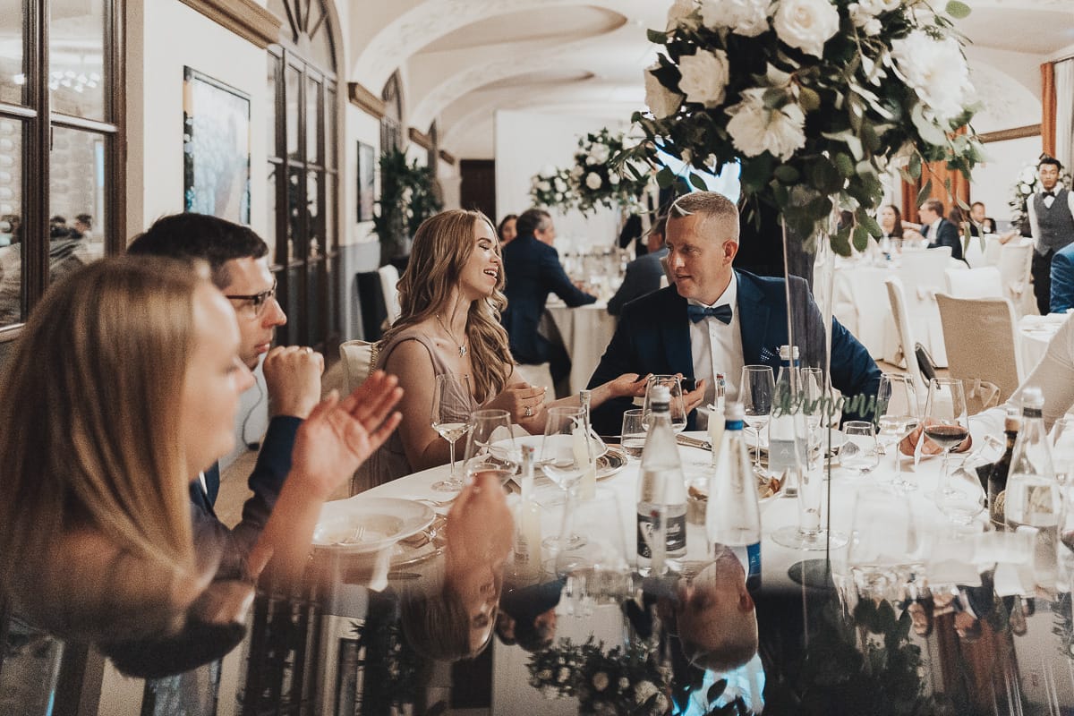 Destination wedding al Relais Sant'Uffizio. Cena.