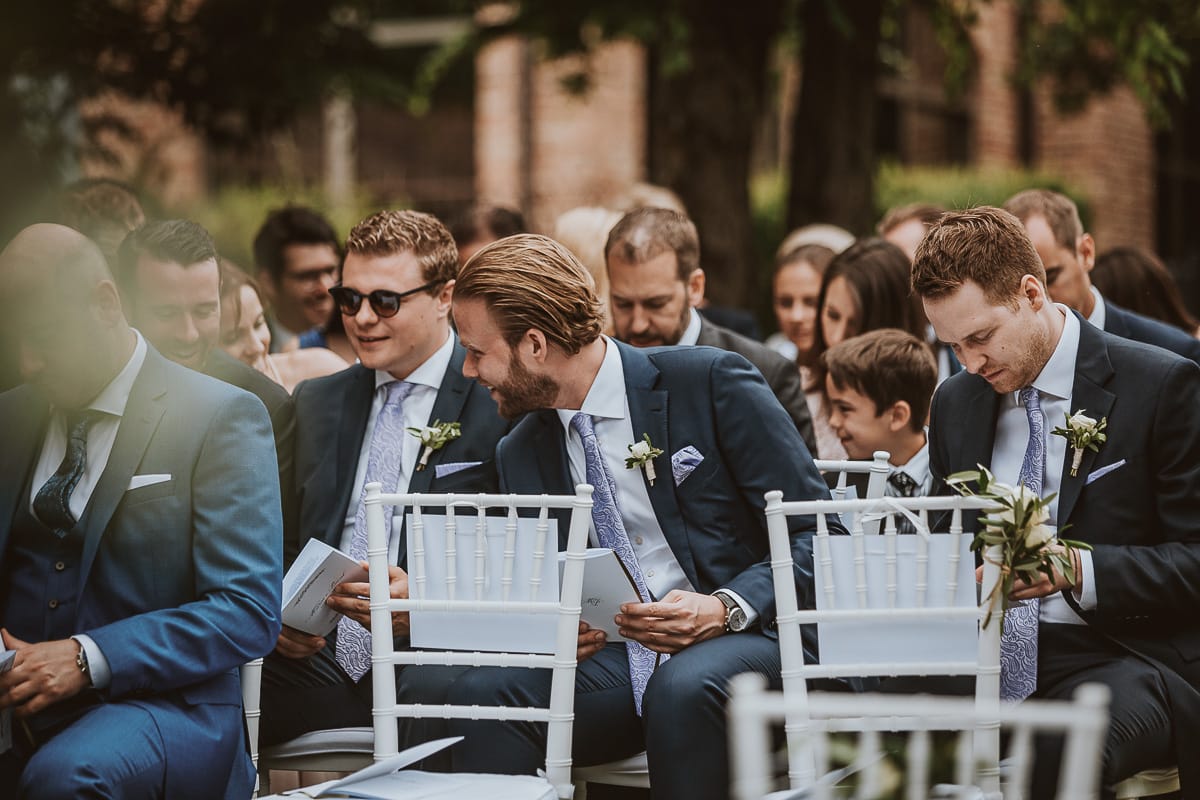 Destination wedding al Relais Sant'Uffizio. Cerimonia.Invitati.
