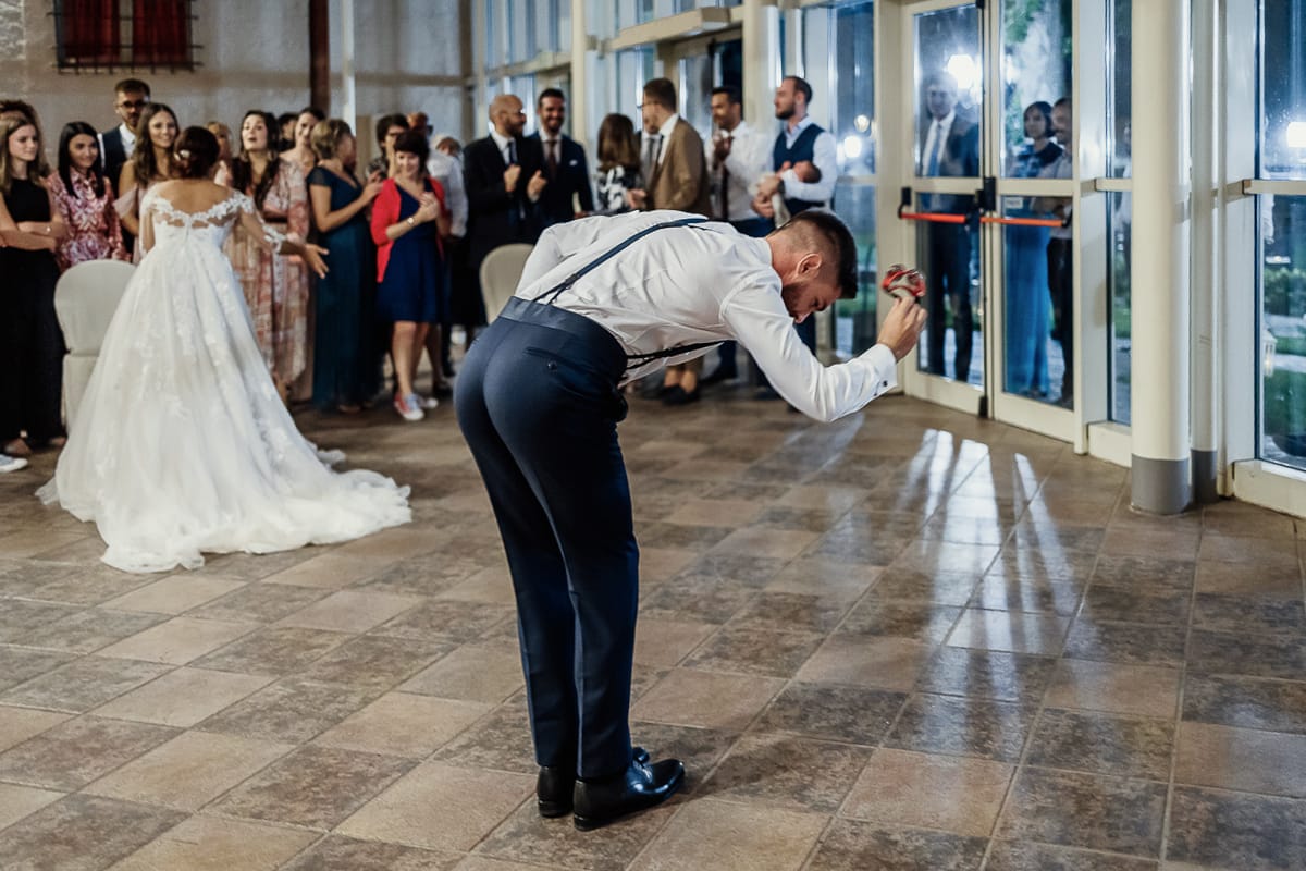 Castello dei Solaro, matrimonio di Noemi e Pietro. Cena. Giochi.