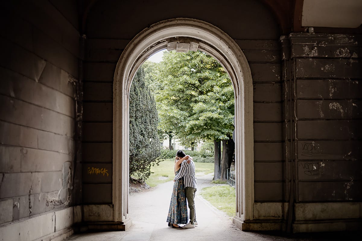 Prewedding nel centro di Torino Elisa e Davide