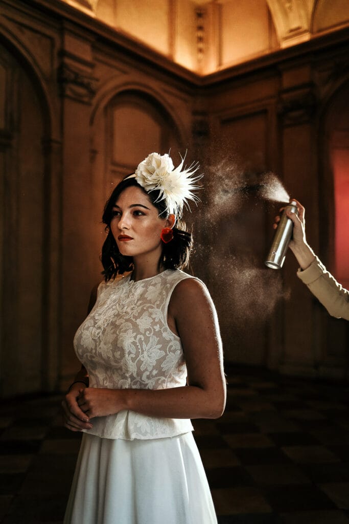 Matrimonio al "The Number Six" di Torino, la casa più bella del mondo. Sposa.