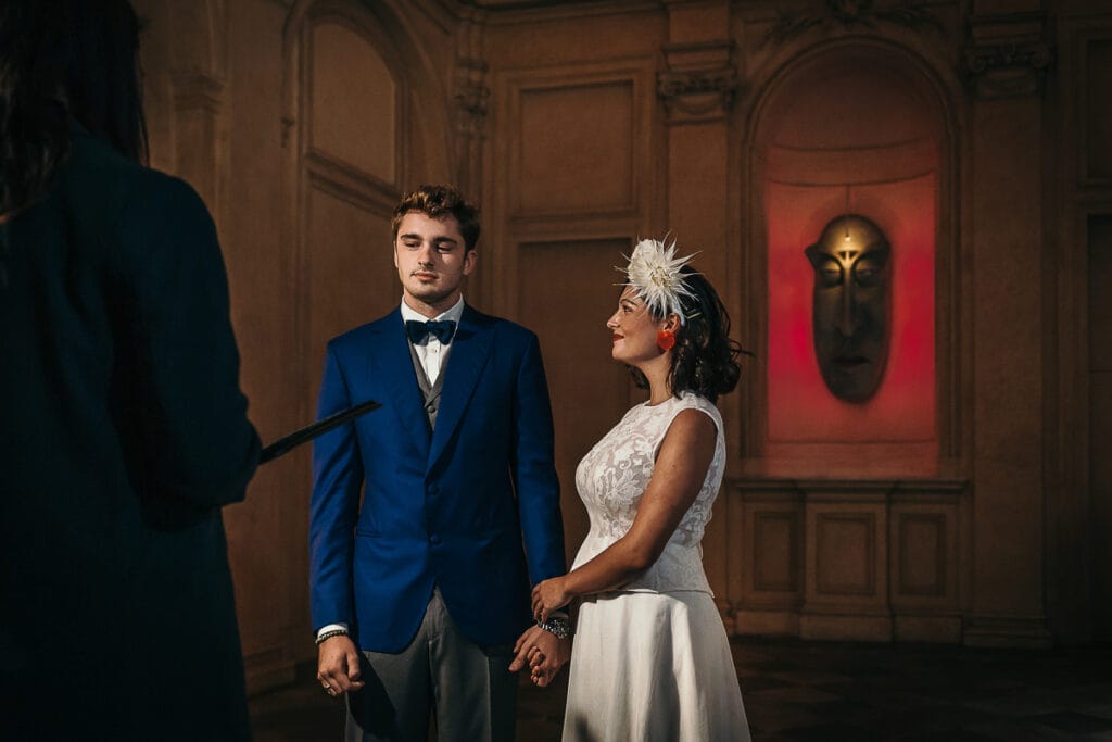 Matrimonio al "The Number Six" di Torino, la casa più bella del mondo. Cerimonia