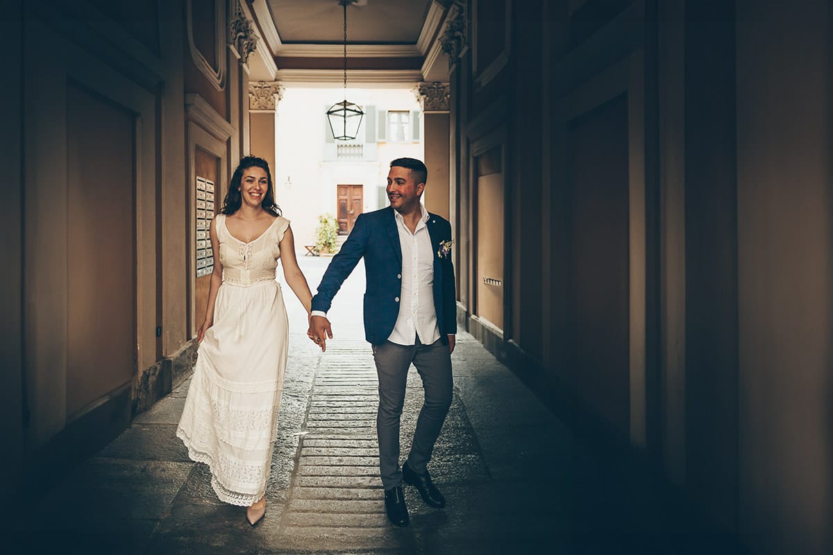 Shooting fotografico di famiglia nei toni del lilla. Serena e Mirco.