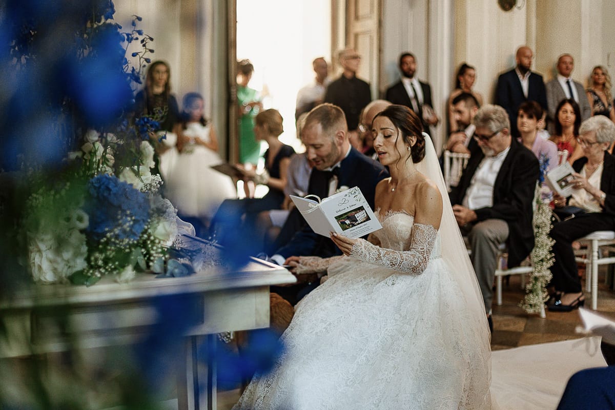 Matrimonio da favola al castello Canalis. Cerimonia.