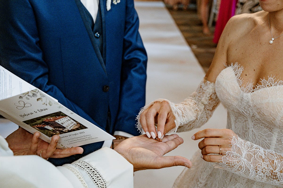 Matrimonio da favola al castello Canalis. Cerimonia.