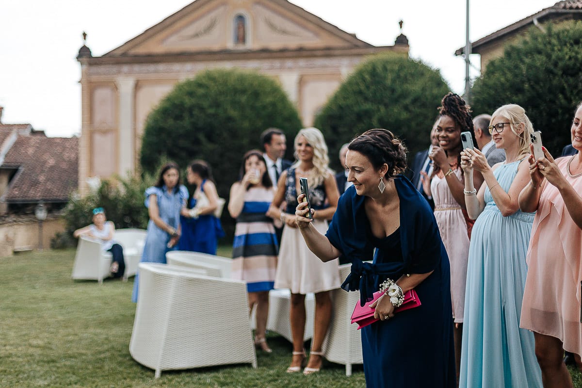 Matrimonio da favola al castello Canalis. Aperitivo.