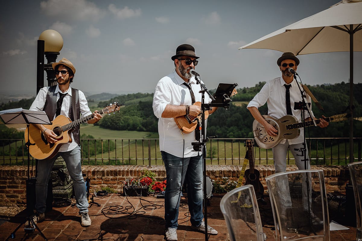 Matrimonio al Castello di Cortanze. Musicisti