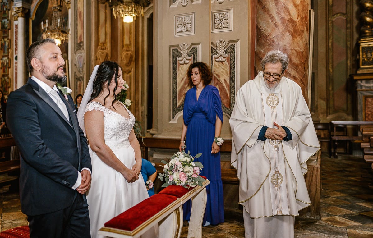 Matrimonio a Riva presso Chieri. Cerimonia.