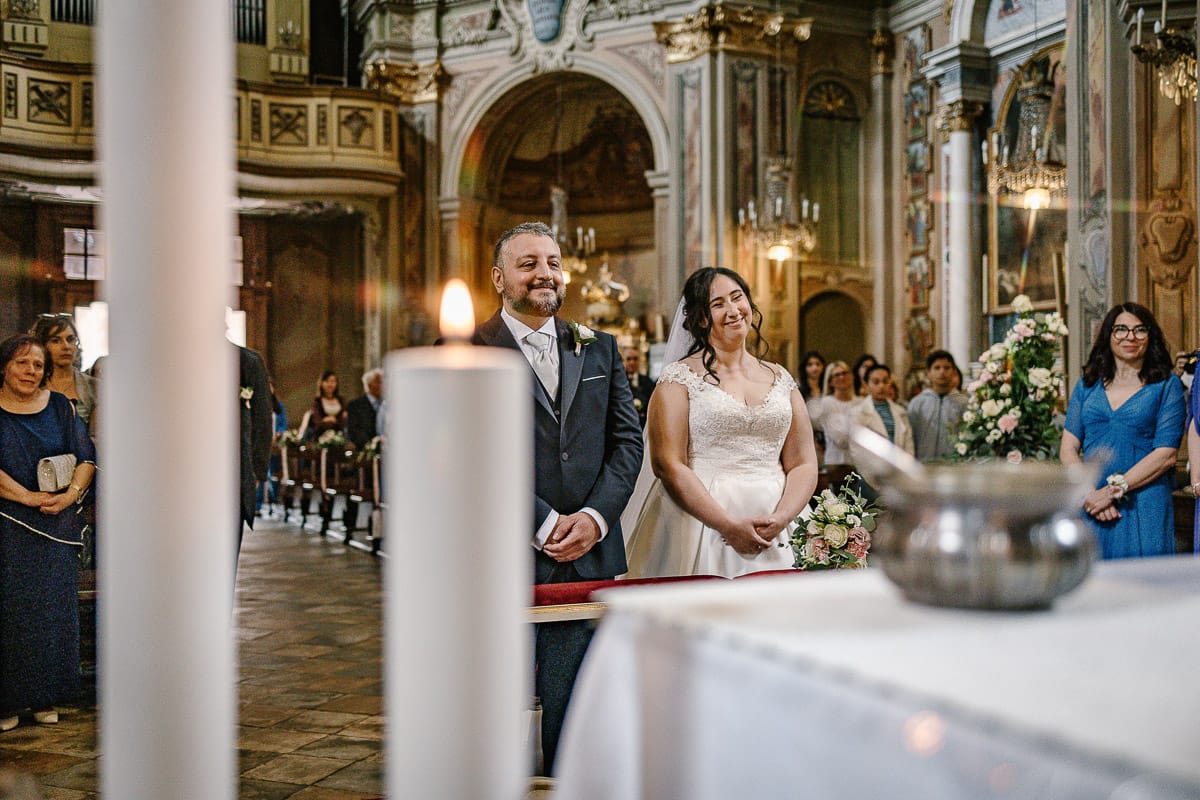 Matrimonio a Riva presso Chieri. Cerimonia.