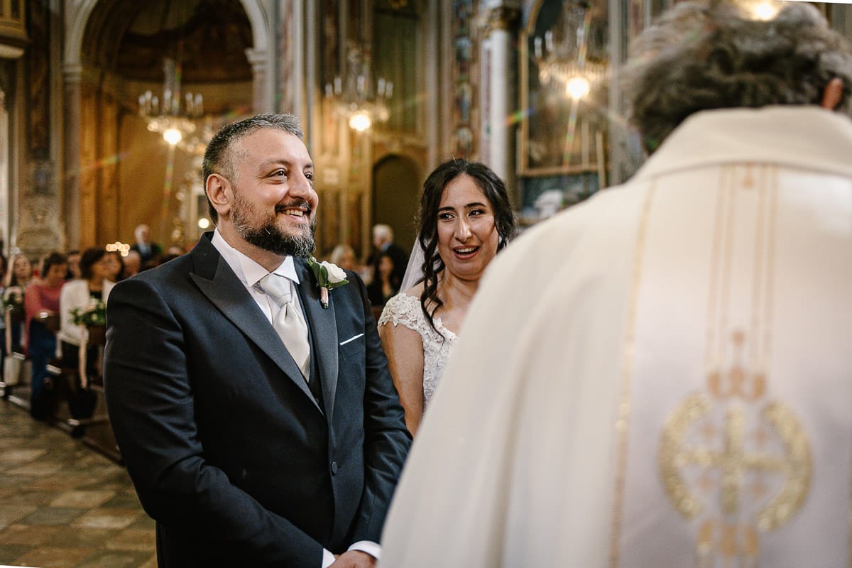 Matrimonio a Riva presso Chieri. Cerimonia.