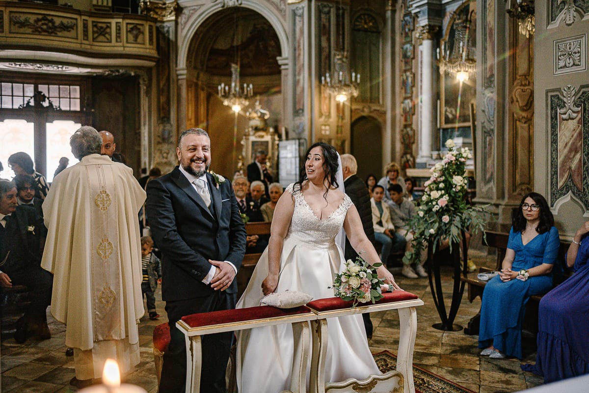 Matrimonio a Riva presso Chieri. Cerimonia.