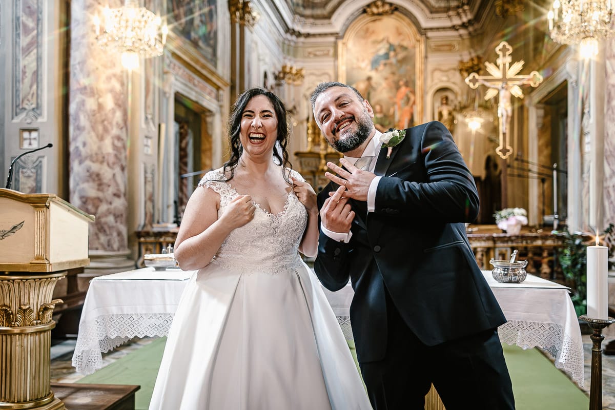 Matrimonio a Riva presso Chieri. Cerimonia.