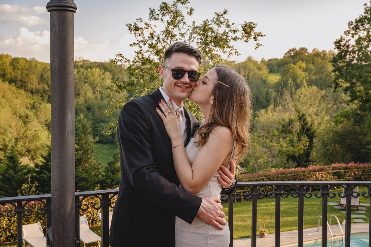 Matrimonio al ristorante albergo Ca' Vittoria di Tigliole d'Asti. Ricevimento.