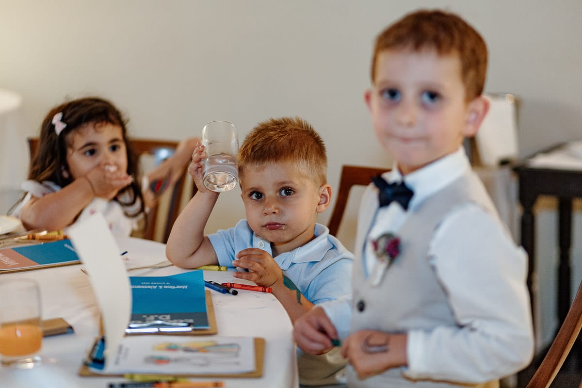 Matrimonio al ristorante albergo Ca' Vittoria di Tigliole d'Asti. Ricevimento.
