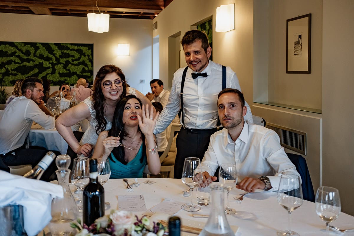 Matrimonio al ristorante albergo Ca' Vittoria di Tigliole d'Asti. Ricevimento.