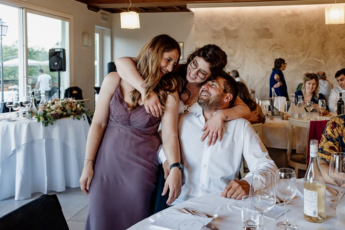 Matrimonio al ristorante albergo Ca' Vittoria di Tigliole d'Asti. Ricevimento.