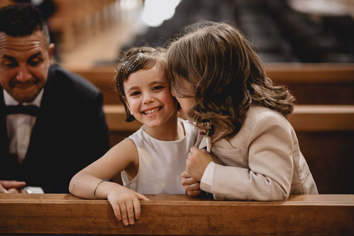 Matrimonio a San Mauro Torinese. Cerimonia. Piccoli invitati