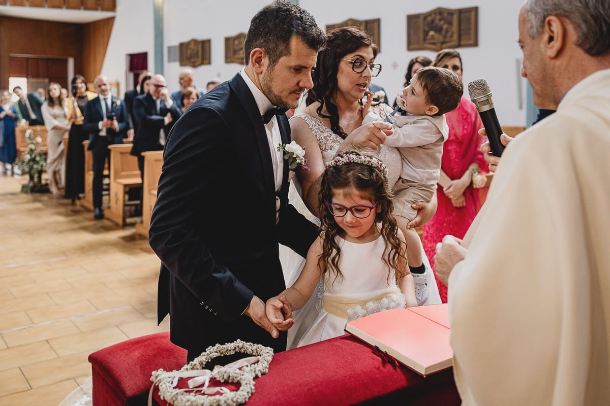 Matrimonio a San Mauro Torinese. Cerimonia.