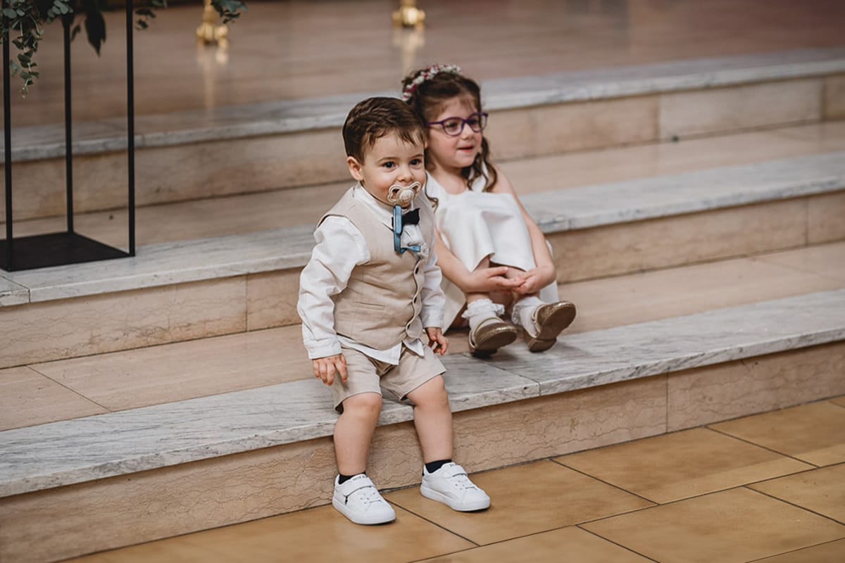 Matrimonio a San Mauro Torinese. Cerimonia. Bambini