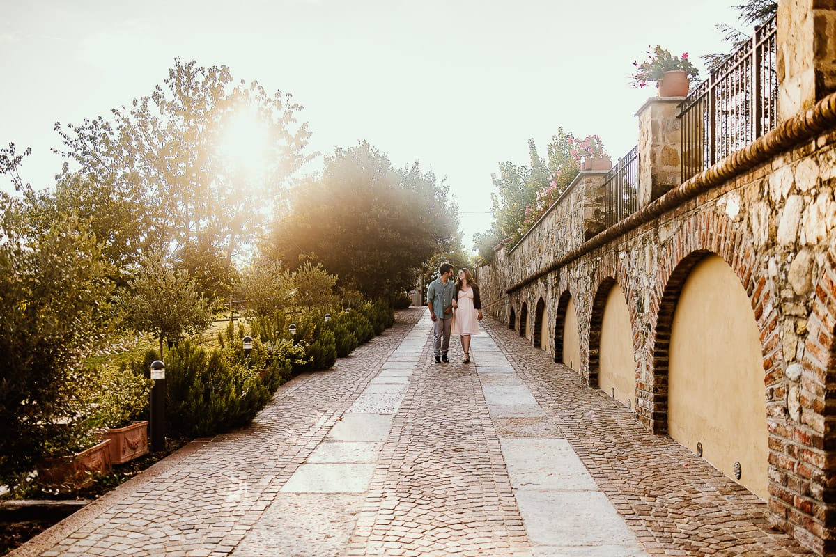 Fotografo matrimonio Rivalba. Villa Ala. Prewedding di Giorgia e Marco. Golden Hour.