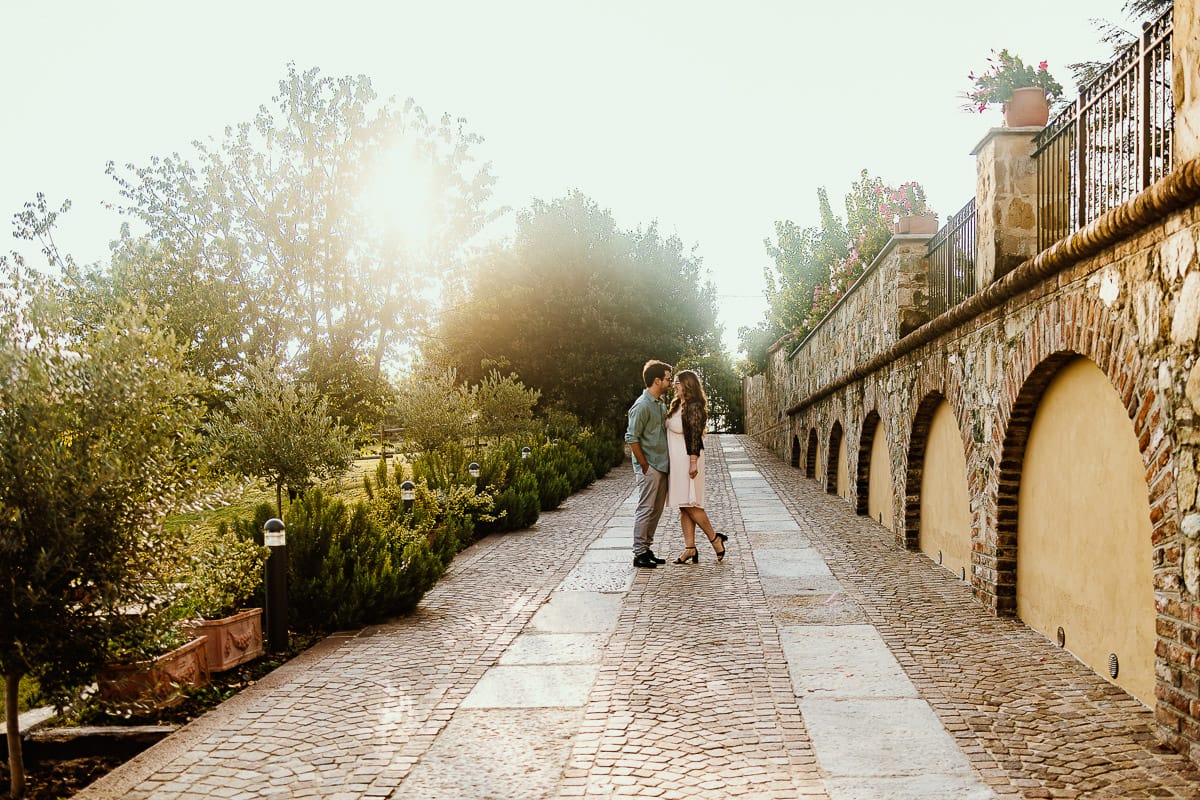 Fotografo matrimonio Rivalba. Villa Ala. Prewedding di Giorgia e Marco. Golden Hour.