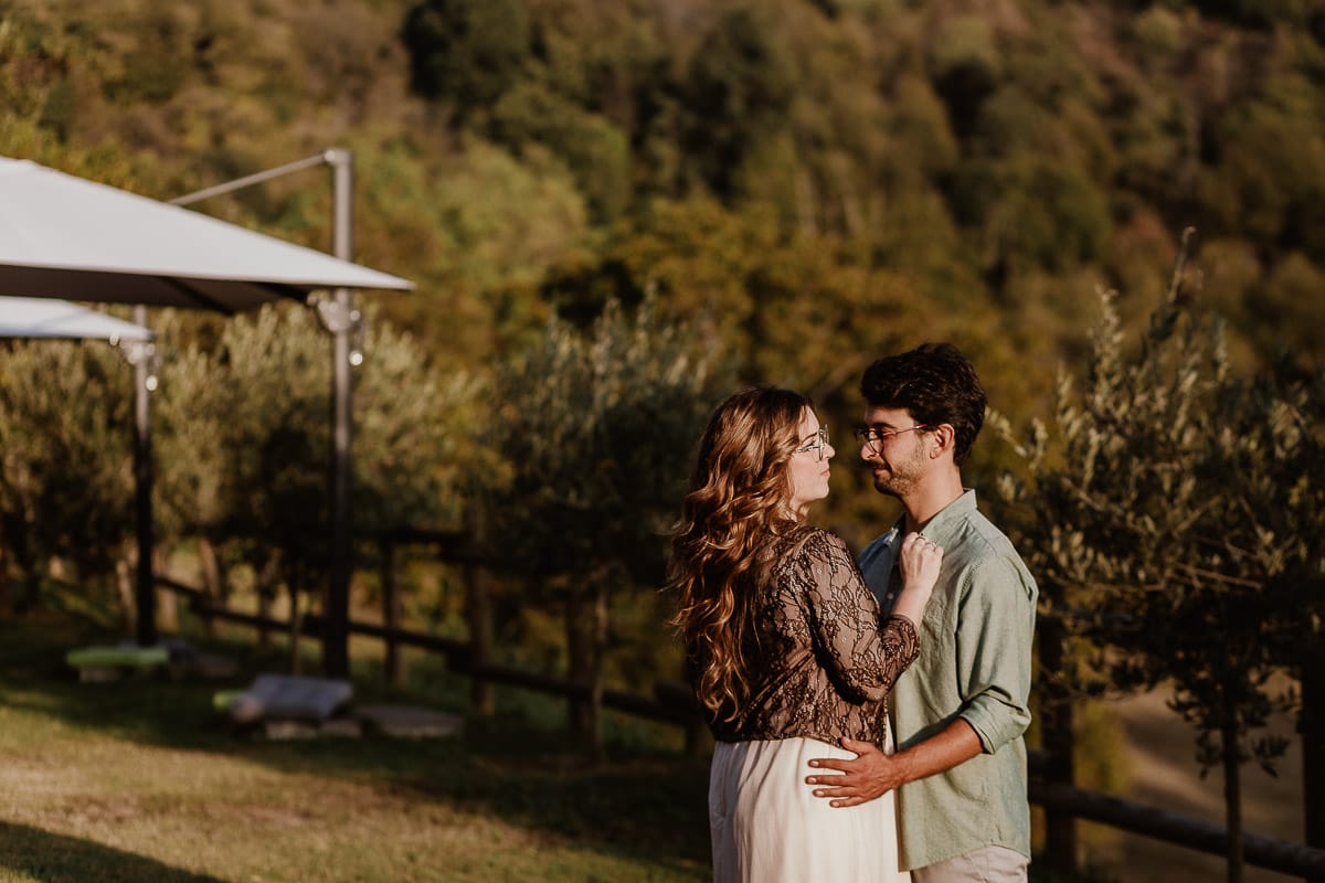 Fotografo matrimonio Rivalba. Villa Ala. Prewedding di Giorgia e Marco. Golden Hour.