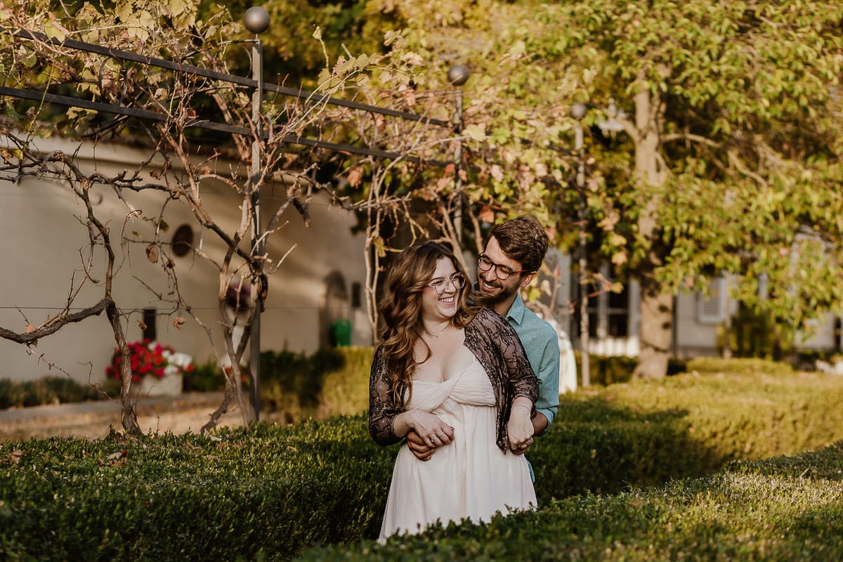 Fotografo matrimonio Rivalba. Villa Ala. Prewedding di Giorgia e Marco. Golden Hour.