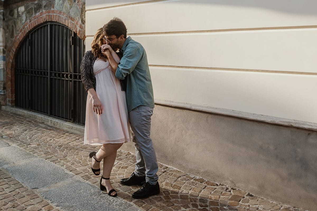 Fotografo matrimonio Rivalba. Villa Ala. Prewedding di Giorgia e Marco. Bascio