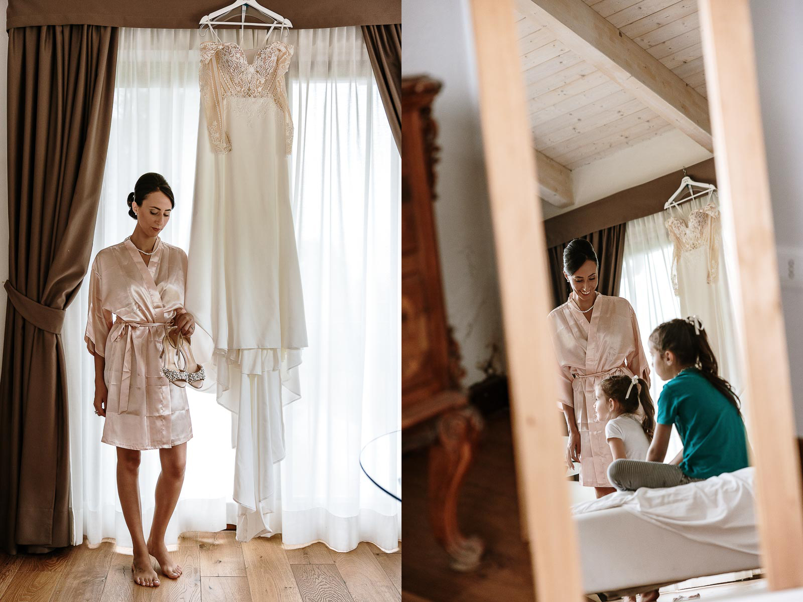 Fotografo Matrimonio Lago di Viverone, Tenuta Variselle. Preparazione della sposa.