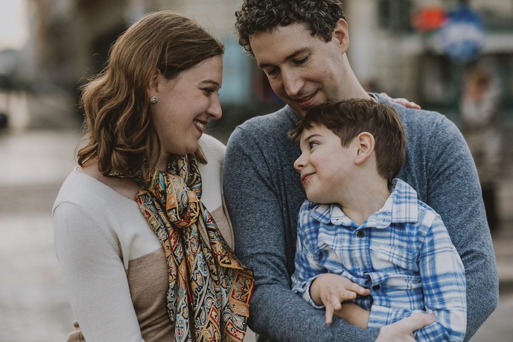 Servizio fotografico per famiglia americana in vacanza a Torino.