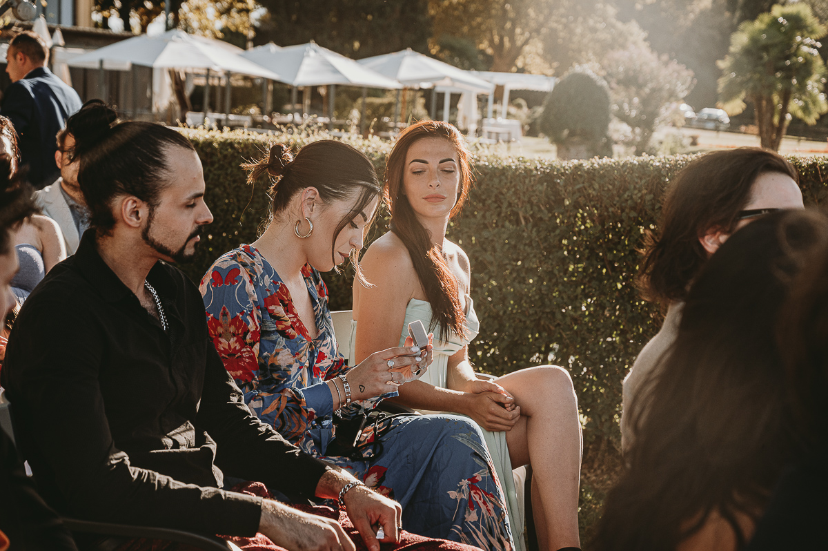 Matrimonio Lago di Candia. Cerimonia. Rito del calore.