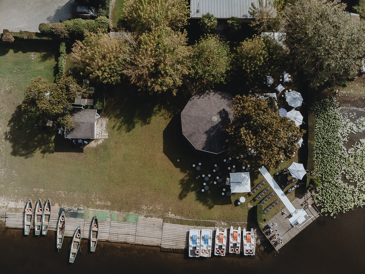 Matrimonio Lago di Candia . Location. La caletta del canavese vista dal drone.