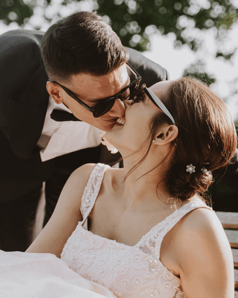 都灵婚礼摄影师 – 新人的亲吻