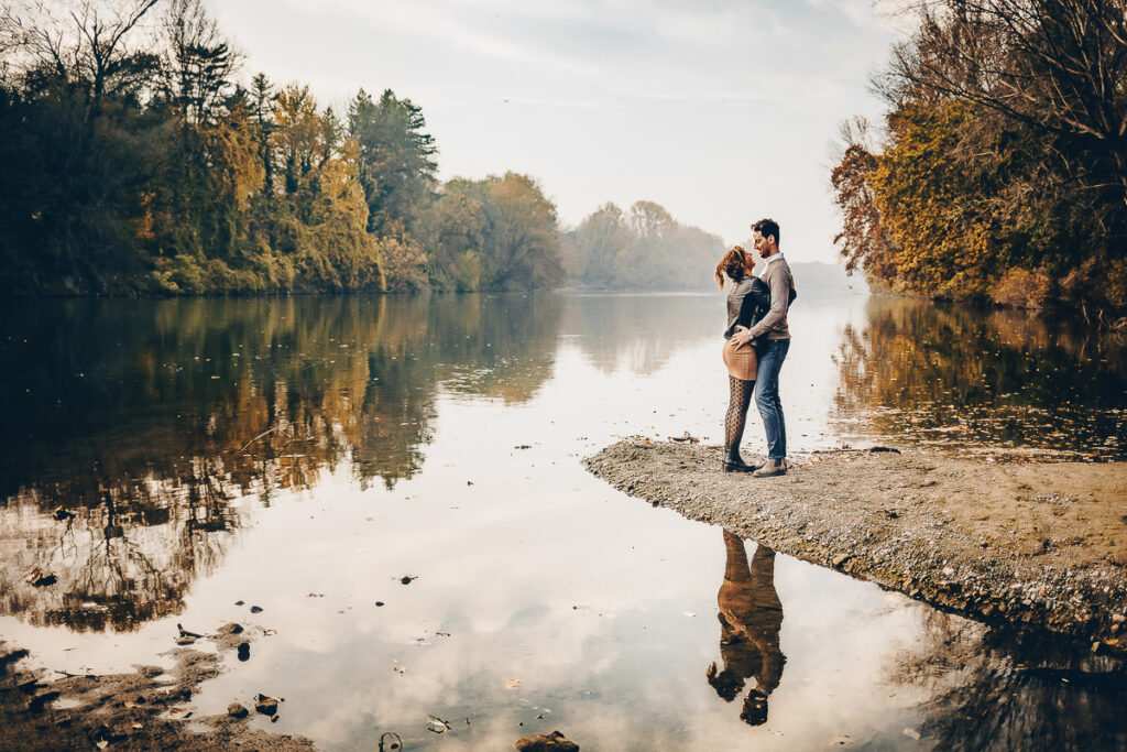 都灵婚礼摄影 – 浪漫的婚前拍摄